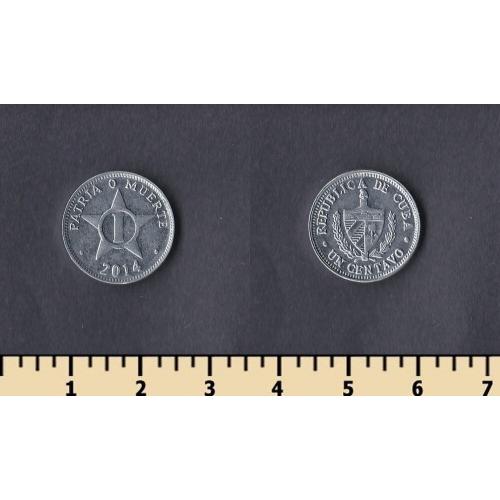Куба 1 сентаво 2014