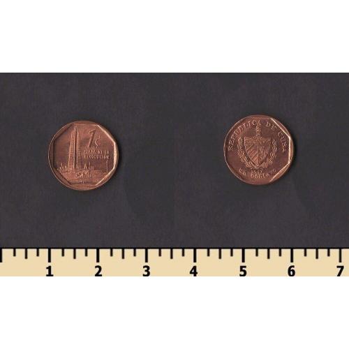 Куба 1 сентаво 2017