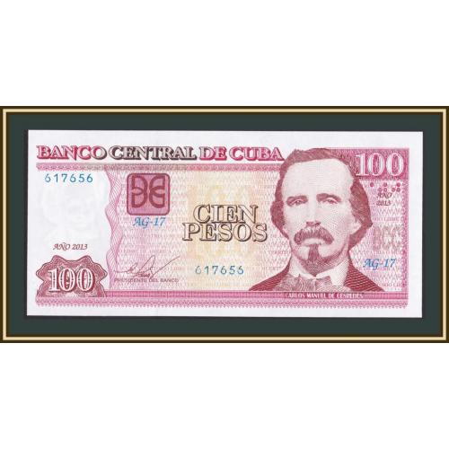 Куба 100 песо 2013 P-129 (129e) UNC