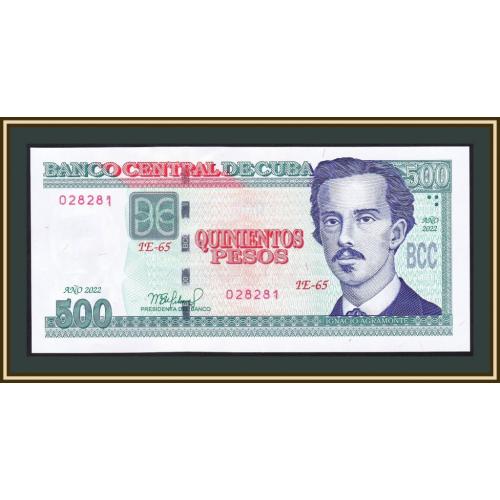 Куба 500 песо 2022 P-131 (131d) UNC