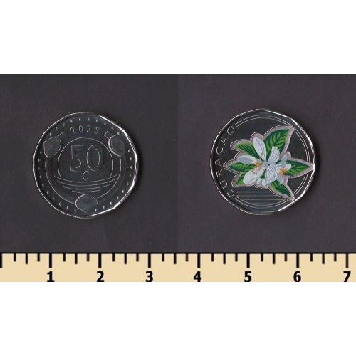 Кюрасао остров 50 центов 2025