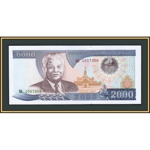Лаос 2000 кип 1997 P-33 (33a) UNC