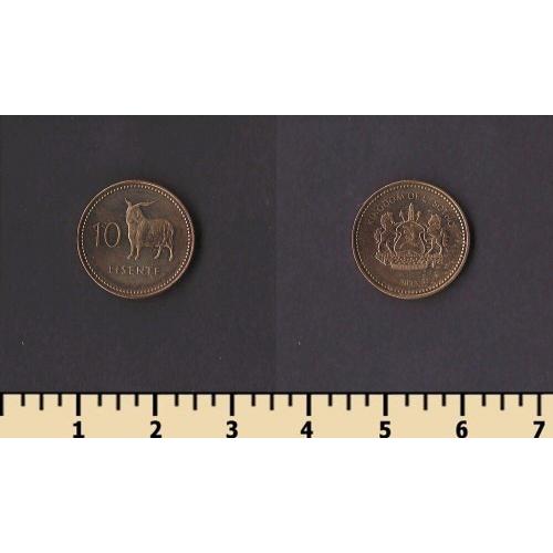 Лесото 10 лисенте 2023