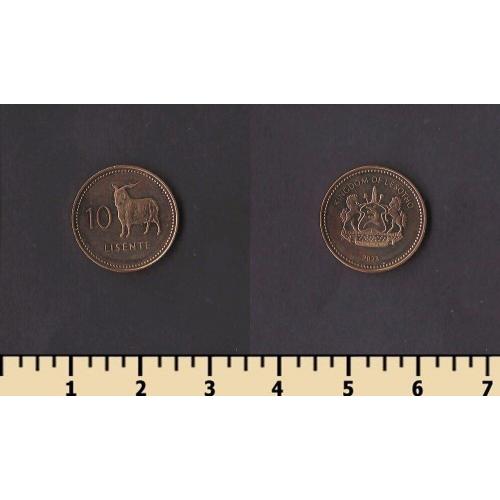 Лесото 10 лисенте 2023