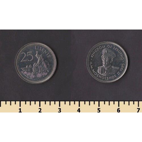 Лесото 25 лисенте 1985