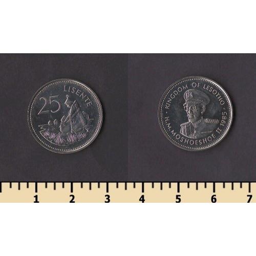 Лесото 25 лисенте 1985