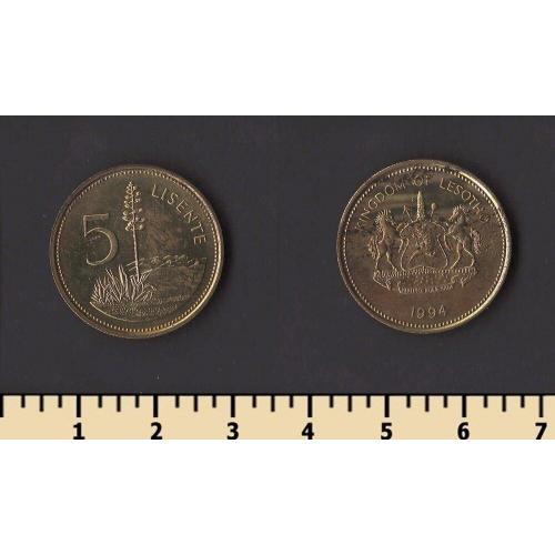 Лесото 5 лисенте 1994