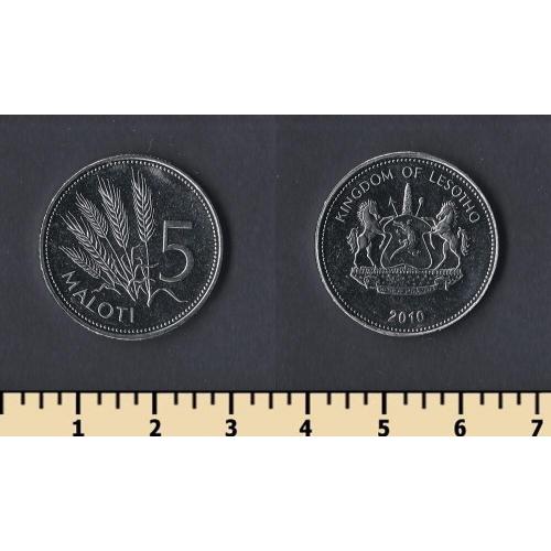 Лесото 5 малоти 2010