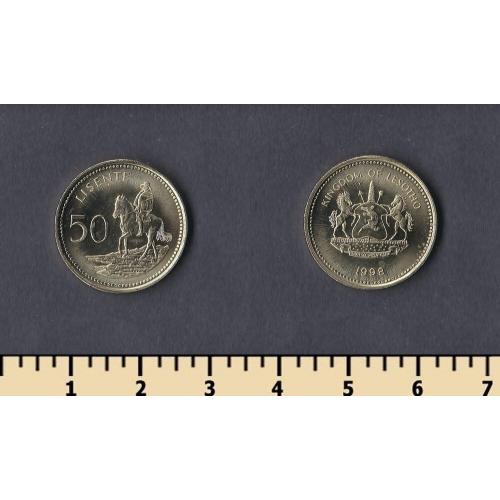 Лесото 50 лисенте 1998
