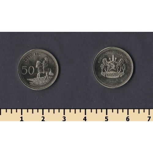 Лесото 50 лисенте 2018