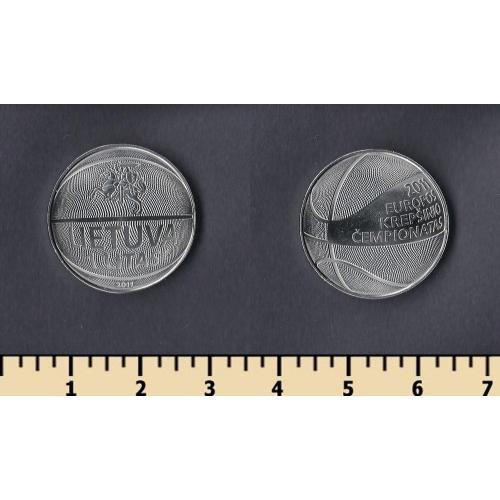 Литва 1 лит 2011