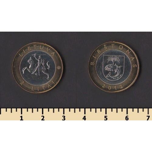 Литва 2 лита 2012
