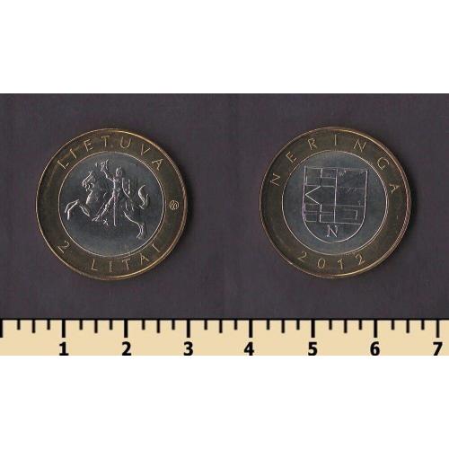 Литва 2 лита 2012
