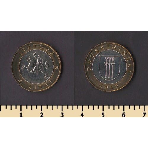 Литва 2 лита 2012