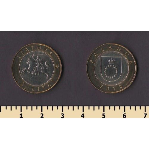 Литва 2 лита 2012