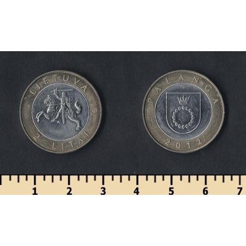Литва 2 лита 2012