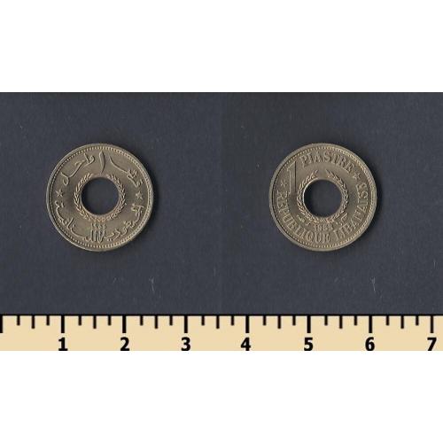 Ливан 1 пиастр 1955