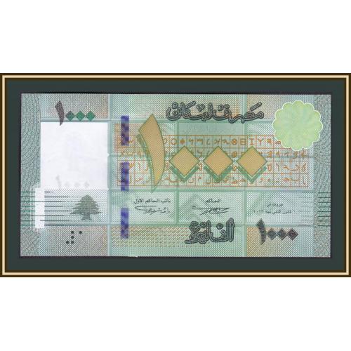 Ливан 1000 ливров 2016 P-90c (90c.1) UNC