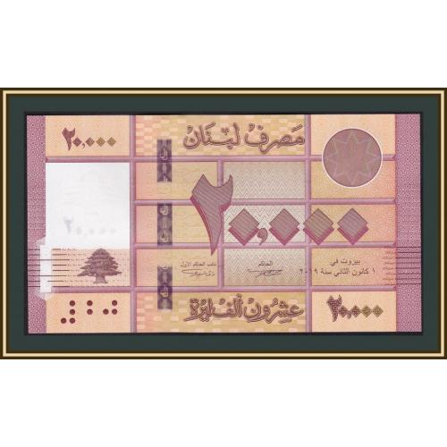 Ливан 20000 ливров 2019 P-93 (93c) UNC