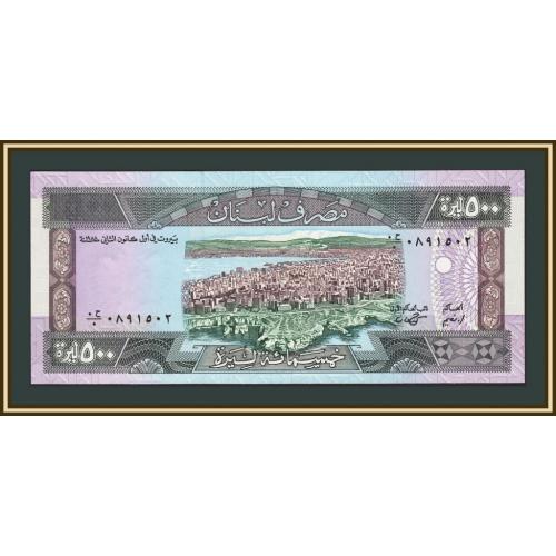 Ливан 500 ливров 1988 P-68 UNC