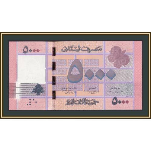 Ливан 5000 ливров 2012 P-91 (91a) UNC