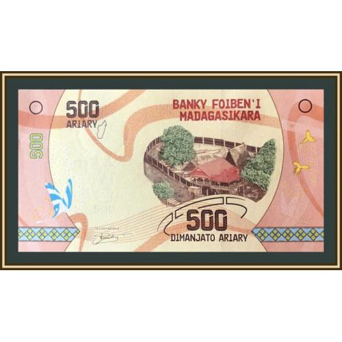 Мадагаскар 500 ариари 2017 P-99 (99a) UNC