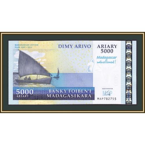 Мадагаскар 5000 ариари 2008 P-94 (94a) UNC