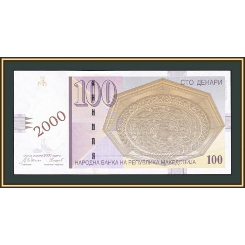 Македония 100 динаров 2000 P-20 UNC