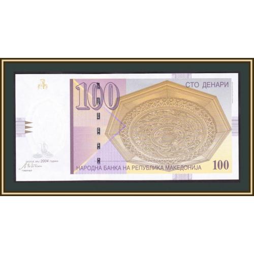 Македония 100 динаров 2004 P-16 (16e) UNC