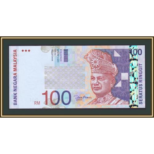Малайзия 100 ринггитов 2001 P-44 (44d) UNC