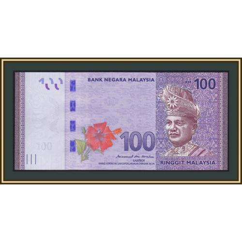 Малайзия 100 ринггитов 2018 P-56 (56b) UNC