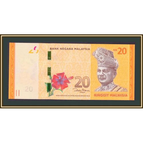 Малайзия 20 ринггитов 2011 P-54 (54a) UNC