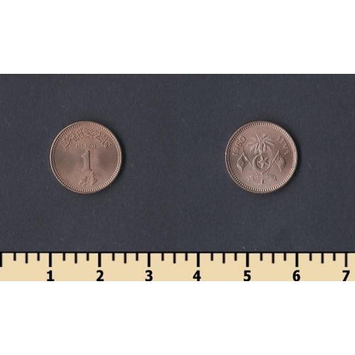 Мальдивы 1 лари 1960