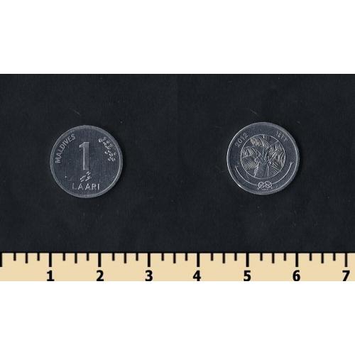 Мальдивы 1 лари 2012