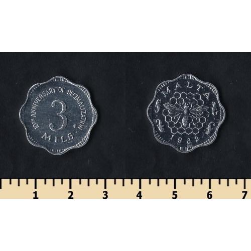 Мальта 3 милса 1982