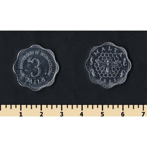 Мальта 3 милса 1982