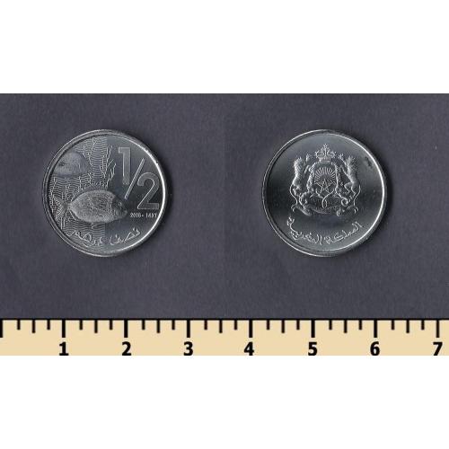 Марокко 1/2 дирхама 2016