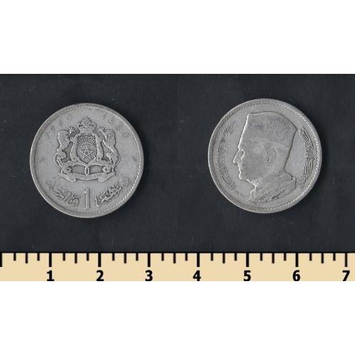 Марокко 1 дирхам 1960