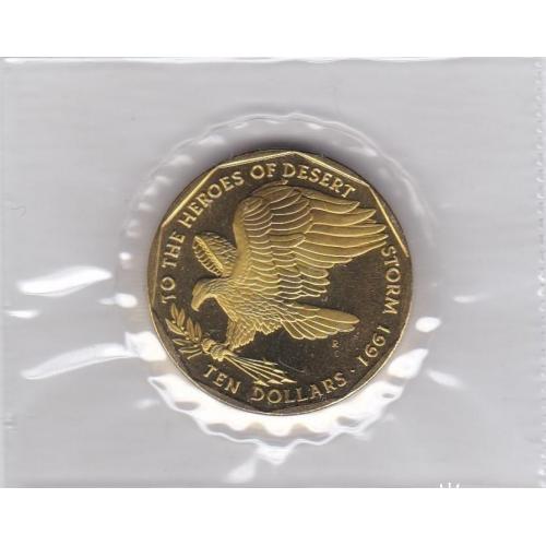 Маршалловы острова 10 долларов 1991