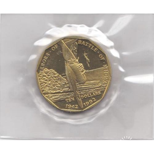 Маршалловы острова 10 долларов 1992