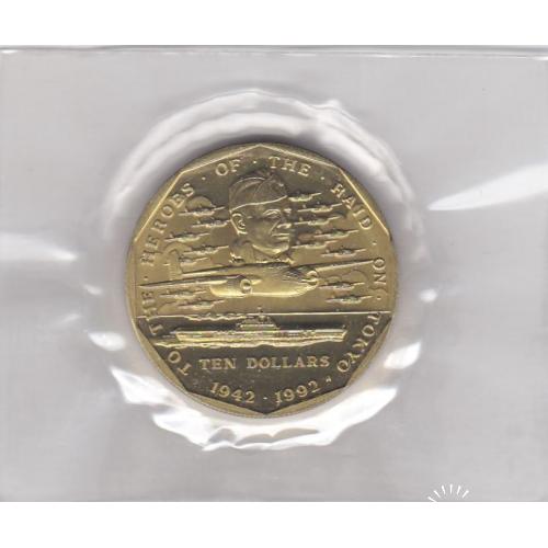 Маршалловы острова 10 долларов 1992