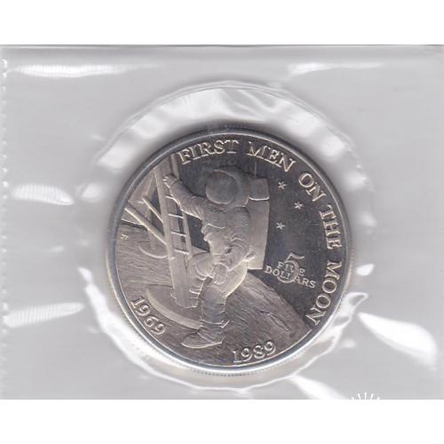 Маршалловы острова 5 долларов 1989