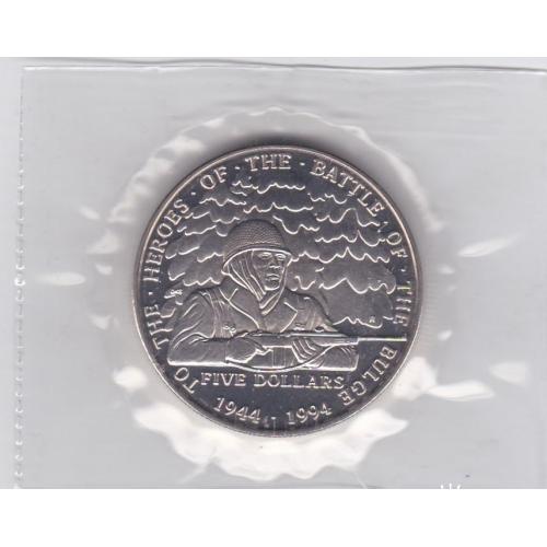 Маршалловы острова 5 долларов 1994