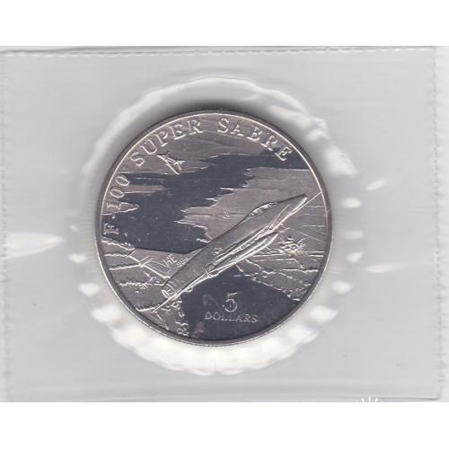 Маршалловы острова 5 долларов 1995