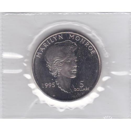 Маршалловы острова 5 долларов 1995