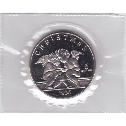 Маршалловы острова 5 долларов 1996