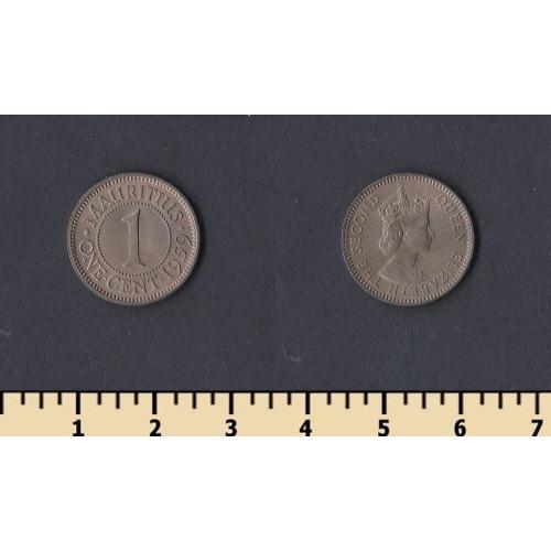 Маврикий 1 цент 1959