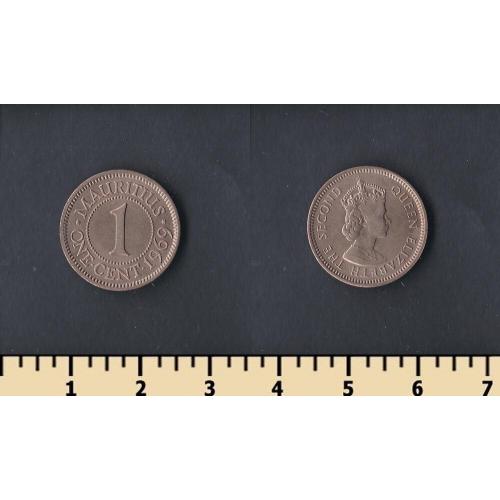 Маврикий 1 цент 1969