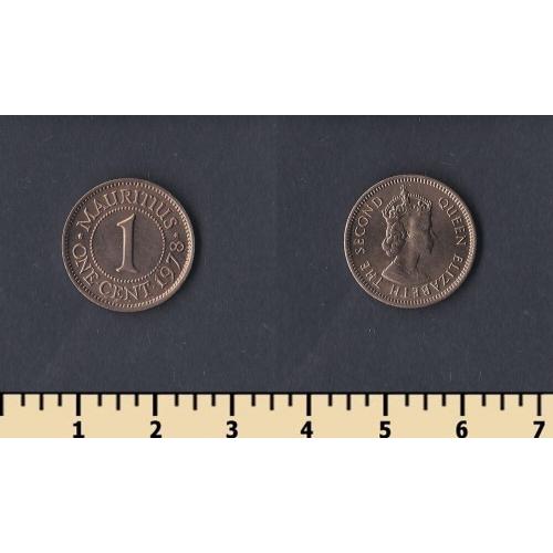 Маврикий 1 цент 1978