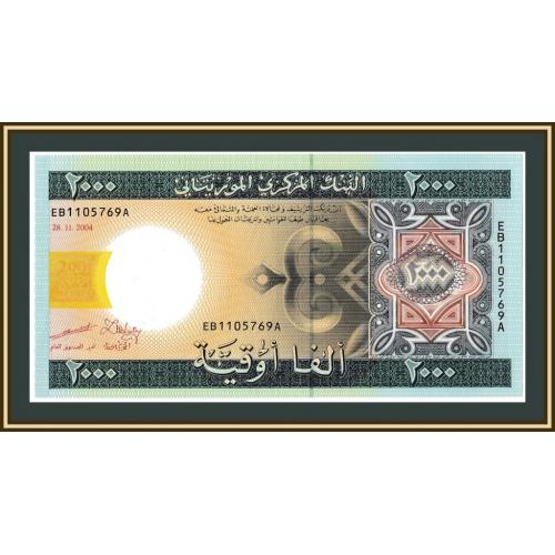 Мавритания 2000 угий 2004 P-14 (14a) UNC